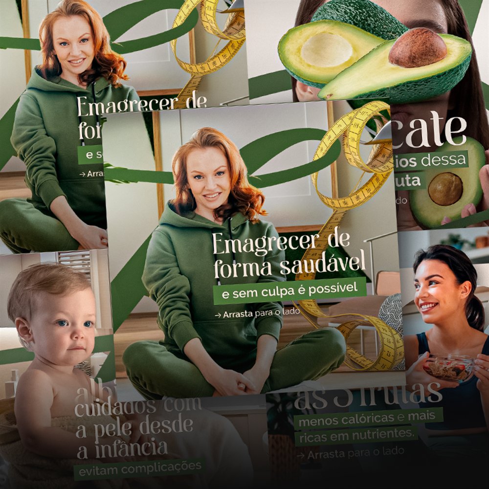Conteúdo editorial para nutrição